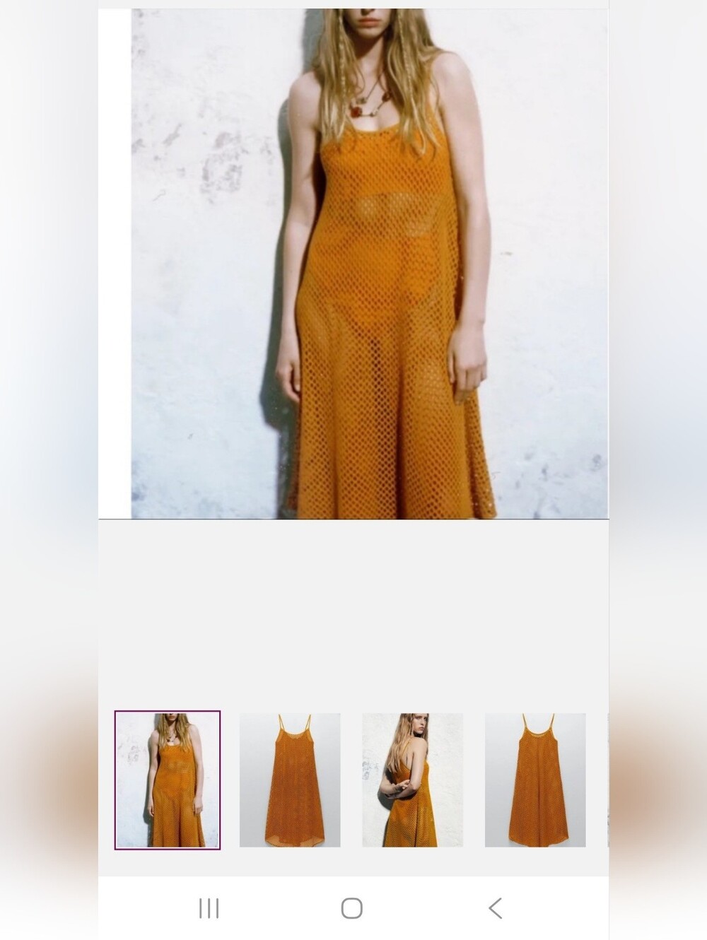 Zara Dress/beach Cover Up